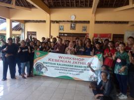 WORKSHOP KESENIAN JATHILAN RINTISAN KALURAHAN MANDIRI BUDAYA DI KALURAHAN SEMANU 