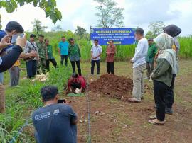 PELETAKAN BATU PERTAMA PEMBANGUNAN KAWASAN INDUSTRI, WISATA BUDAYA DAN RUANG TERBUKA HIJAU SEMANU