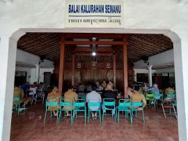 RAPAT KOORDINASI PEMBENTUKAN PANITIA HUT RI KE 80 KALURAHAN SEMANU
