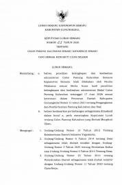 SK LURAH SEMANU NOMOR 23 TAHUN 2026